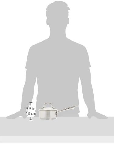 Cuisinart 8919-14 Professional Series 1-Quart Saucepan with Cover, Stainless Steel, Mirror Finish - Image 2