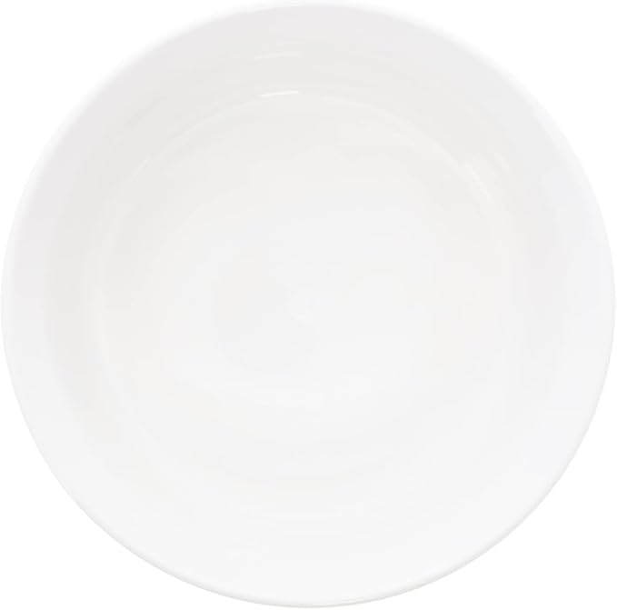 CorningWare FS5 1.5qt/1.4L Round French White Casserole Dish & G-5C 1.5qt French White Fluted Glass Lid