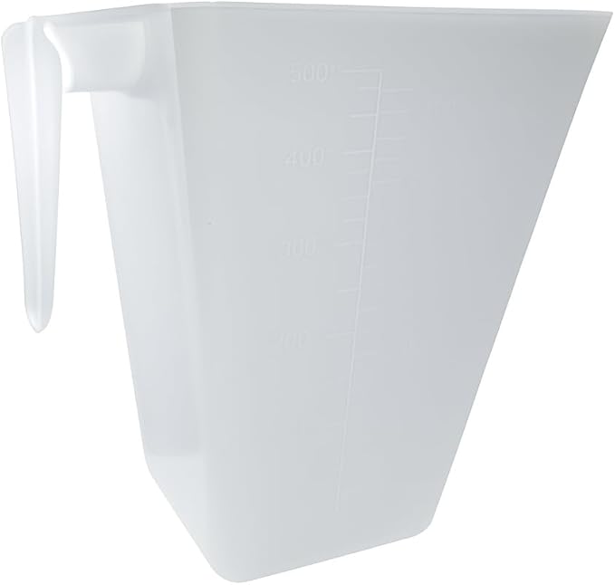 2 Cup (1 Pint | 16 Oz. | 500 mL) Scoop for Coffee, Protein Powder, Pet Food, Spices, Grains and Dry Goods – Plastic Food-Grade, BPA-Free Measuring Cup (Pack of 100) by Supplement+and+Supply