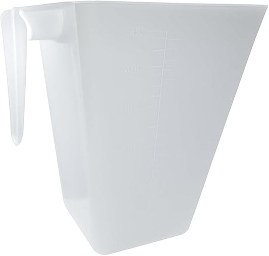 2 Cup (1 Pint | 16 Oz. | 500 mL) Scoop for Coffee, Protein Powder, Pet Food, Spices, Grains and Dry Goods – Plastic Food-Grade, BPA-Free Measuring Cup (Pack of 100) by Supplement+and+Supply
