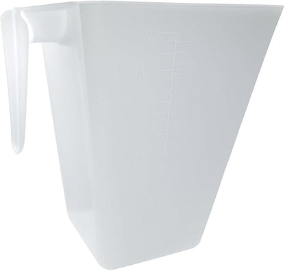2 Cup (1 Pint | 16 Oz. | 500 mL) Scoop for Coffee, Protein Powder, Pet Food, Spices, Grains and Dry Goods – Plastic Food-Grade, BPA-Free Measuring Cup (Pack of 25) by Supplement+and+Supply