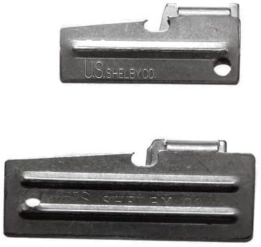 Best Glide ASE's U.S. SHELBY CO. Military Style Can Openers, P-38 & P-51 Combo Pack