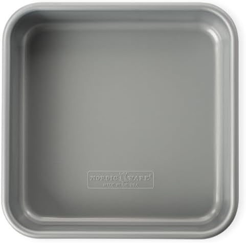 Nordic Ware Brilliant™ Colorful Bakeware 9-Inch Square Pan, Nonstick made without PFAS or PTFE for safe cooking; Reinforced steel rim prevents warping - Image 7