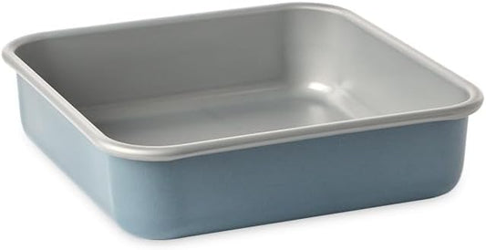 Nordic Ware Brilliant™ Colorful Bakeware 9-Inch Square Pan, Nonstick made without PFAS or PTFE for safe cooking; Reinforced steel rim prevents warping by NordicWare