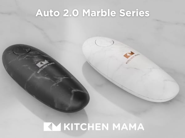 Kitchen Mama Auto 2.0 Electric Can Opener: Blade Opens Almost Any Can Pop or Soda Can - Automatic, Hands Free, Safe, Smooth Edge, Lid Remover, Battery Operated, Cordless, YES YOU CAN (Marble Black) - Image 7