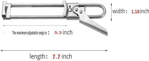 Master Jar & Bottle Opener,Adjustable Multifunctional Stainless Steel Can Opener Jar Lid Gripper,Manual,Kitchen Accessories（1PCS） - Image 8