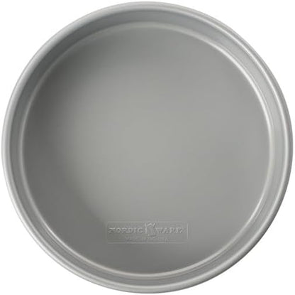 Nordic Ware Brilliant™ Colorful Bakeware 9-Inch Round Pan, Nonstick made without PFAS or PTFE for safe cooking; Reinforced steel rim prevents warping by NordicWare