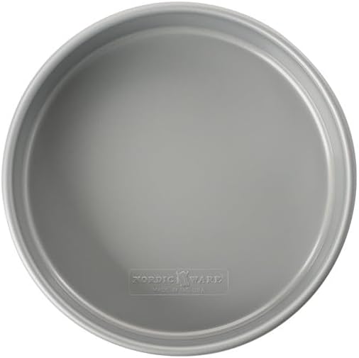 Nordic Ware Brilliant™ Colorful Bakeware 9-Inch Round Pan, Nonstick made without PFAS or PTFE for safe cooking; Reinforced steel rim prevents warping by NordicWare