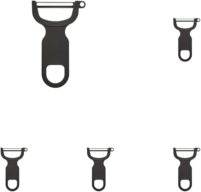 Mercer Culinary Y Swiss Peeler, Black (Pack of 5) by MercerCulinary