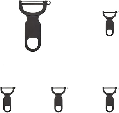 Mercer Culinary Y Swiss Peeler, Black (Pack of 5) by MercerCulinary