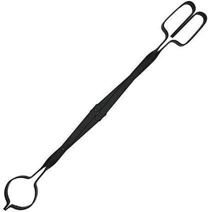 Rocky Mountain Goods Firewood Tongs - (Pack of 2) - Reinforced Wrought Iron for Extra Strength - 26” - Grabber for up to 12” Thick Logs - Log - Rust Resistant Finish for Indoor/Outdoor Use - Image 2