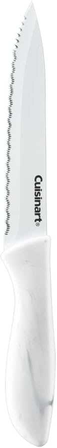 Cuisinart C55-10PWM Ceramic Coated Knife Set with Blade Guard Sheaths (10- Piece Set) in Faux Marble - Image 9