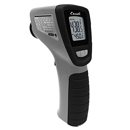 Escali Infrared Surface and Probe Digital Thermometer 40-inches Plug-in Probe, Two-in-One Adjustable Temperature Alert - Image 5