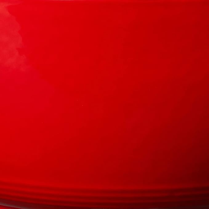 Lodge 4.5 Quart Enameled Cast Iron Dutch Oven with Lid – Dual Handles – Oven Safe up to 500° F or on Stovetop - Use to Marinate, Cook, Bake, Refrigerate and Serve – Solid Red - Image 5