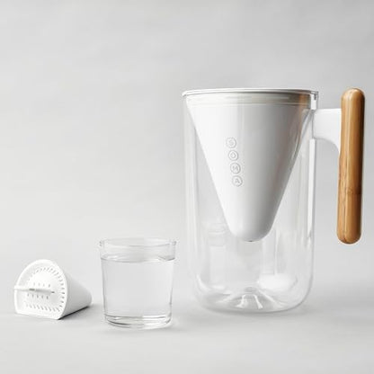 Soma by Full Circle Plant-Based Replacement Water Pitcher Filters - Sustainable Materials, Made from Coconut Shell Activated Carbon (Pack of 2) - Image 6