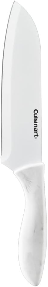 Cuisinart C55-10PWM Ceramic Coated Knife Set with Blade Guard Sheaths (10- Piece Set) in Faux Marble - Image 8