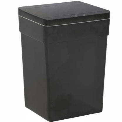 BestOffice 13 Gallon Trash Can Automatic Kitchen Trash Can Touch Free High-Capacity Garbage Can with Lid for Bedroom Bathroom Home Office 50 Liter (Black, 1) (1, Black) - Image 9