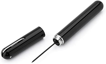 IPEROT Wine Bottle Opener, IPEROT Air Pressure Wine Corkscrew With Cutting Wine Bottle Foil Knife, Effortlessly Open Wine Bottles Without Damaging Corks, Easy-to-Use(Black)