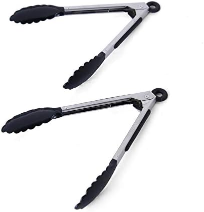 Farberware Classic Mini Nylon Tipped Tongs, Set Of 2, Black - Image 2