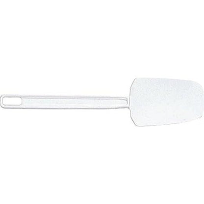 Rubbermaid Commercial Products Scraper Spatula, 9.5-Inch, White, Spoon Shaped Food Scraper for Baking/Mixing/Cooking in Kitchens by RubbermaidCommercialProducts