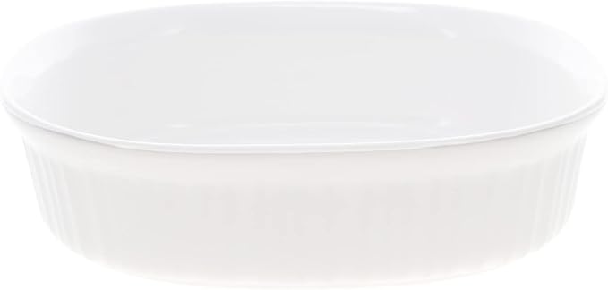 CorningWare FS2 2.5qt Oval French White Casserole Dish