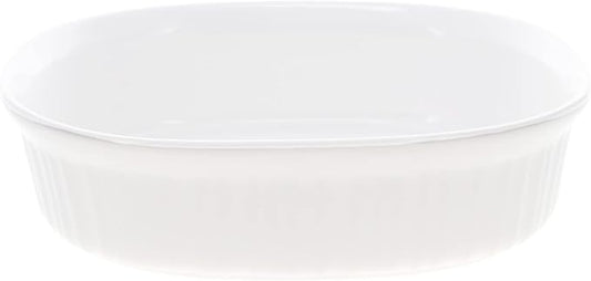 CorningWare FS2 2.5qt Oval French White Casserole Dish