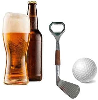 Golf Club Bottle Opener, Golfer Beer Novelty Item for the Golf Lover and Beer Enthusiast, golf decor Made from Zinc Alloy, 100g