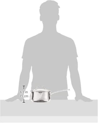 Cuisinart 419-18P 2-Quart Pour Saucepan with Cover Contour Cookware, Stainless Steel - Image 3
