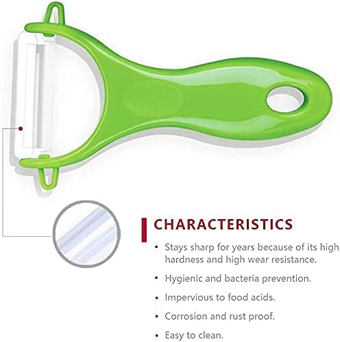 COLIBROX Peelers Grate and Julienne - Fruit and Vegetable Peeler Set Quickly Peels Apple, Potato, Corn, Ginger, Citrus, Avocado, Mango and More - Image 7