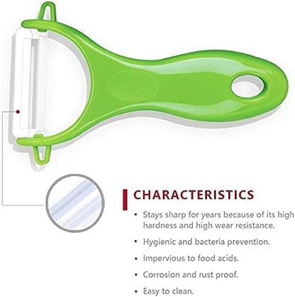 COLIBROX Peelers Grate and Julienne - Fruit and Vegetable Peeler Set Quickly Peels Apple, Potato, Corn, Ginger, Citrus, Avocado, Mango and More - Image 7