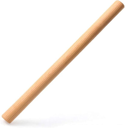 Non-stick Rolling Pin Wood Dough Roller Classic for Baking Cookie Pastry Pizza
