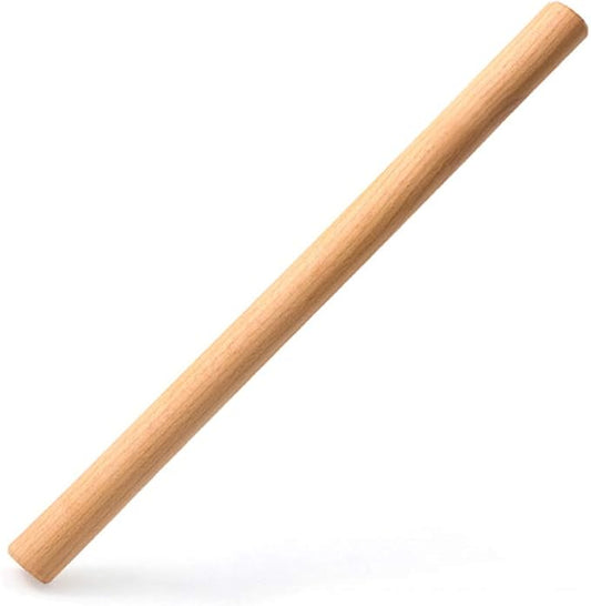 Non-stick Rolling Pin Wood Dough Roller Classic for Baking Cookie Pastry Pizza