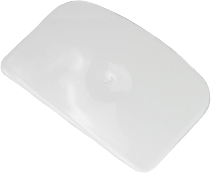 Chef Craft Classic Plastic Dough Scraper, 6 Inch, White, One Size by Chef+Craft