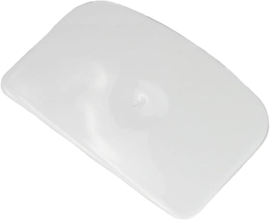 Chef Craft Classic Plastic Dough Scraper, 6 Inch, White, One Size by Chef+Craft
