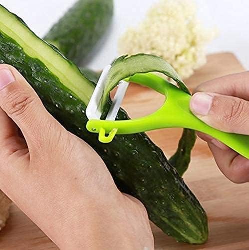 COLIBROX Peelers Grate and Julienne - Fruit and Vegetable Peeler Set Quickly Peels Apple, Potato, Corn, Ginger, Citrus, Avocado, Mango and More - Image 8
