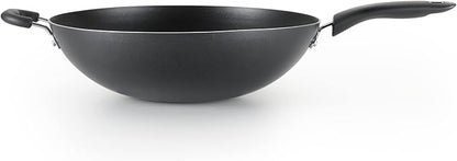 T-Fal Specialty Nonstick Woks & Stir-Fry Pan 14 Inch Oven Broiler Safe 350F Cookware, Pots and Pans, Dishwasher Safe Black - Image 3