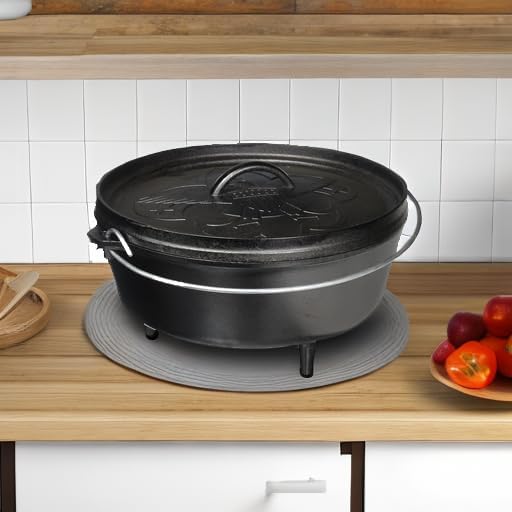 Lodge Boy Scouts of America Cast Iron Camp Dutch Oven, Pre-Seasoned, 6-Quart - Image 5