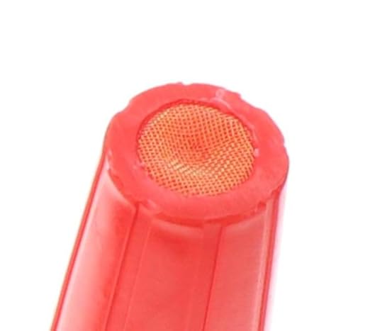 LubriMatic 75-070 Polyethylene Plastic Funnel w/ Screen - 2 Quart - Image 5