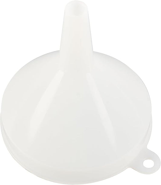 Restaurantware-Met Lux 8-ounce Plastic Funnel, 1 Plastic Funnel - Precise Spout, White Pouring Tool, Wide Spout, For Transferring Ingredients by Restaurantware