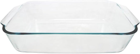 Pyrex 233-D 5 Qt Deep Hold-Everything Glass Baking Dish (Great for baking Casseroles, Lasagna, Cakes, and Much More) - Made in the USA