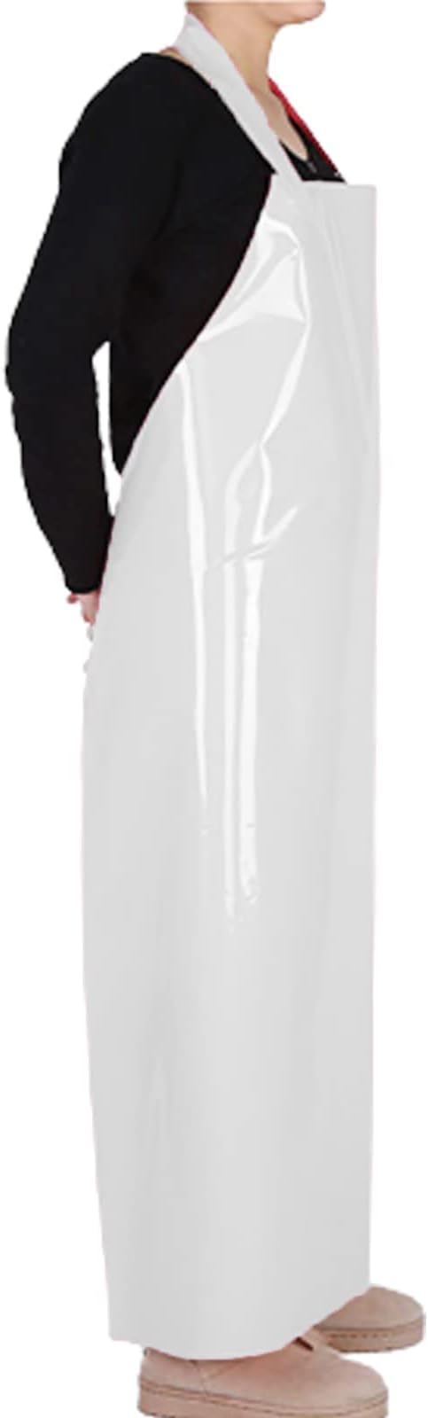 ELEBOX Waterproof Oil Proof Bib Apron Utility Apron Chemical Resistant Apron with Sleeve Work Apron Ultra Lightweight - Image 2