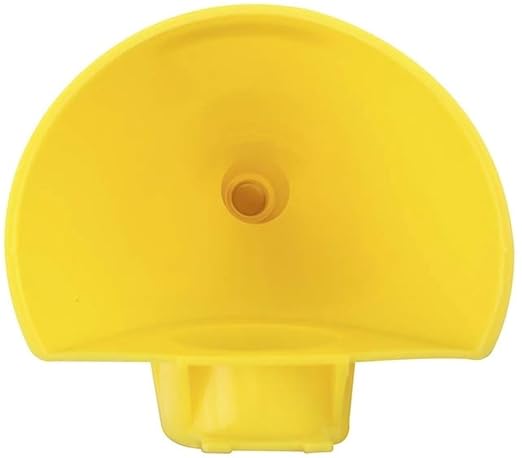 Eagle Plastic Funnel for Type I Metal Safety Cans, 5"x 7"x 12", Made of Chemically Resistant High-Density Polyethylene, Yellow, Made in the USA, F15FUN - Image 10