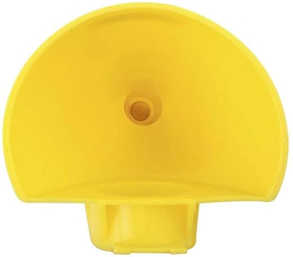 Eagle Plastic Funnel for Type I Metal Safety Cans, 5"x 7"x 12", Made of Chemically Resistant High-Density Polyethylene, Yellow, Made in the USA, F15FUN - Image 10