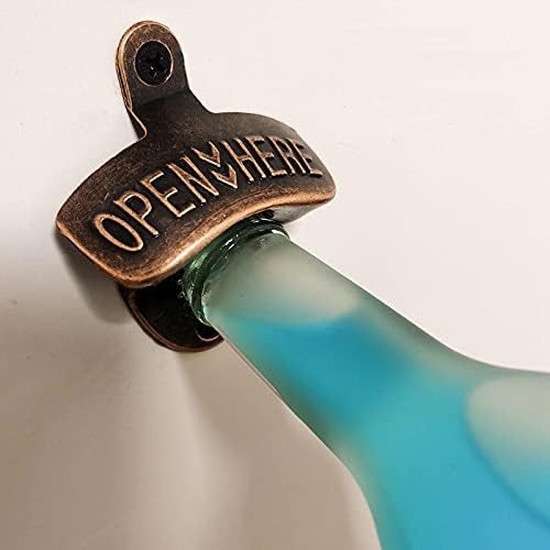 Beer bottle openers Cast Iron wall mounted bottle opener(Set of 2With screws) - Image 4