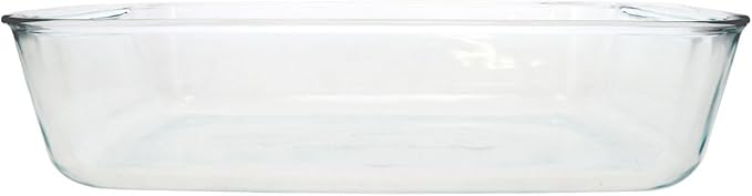 Pyrex 233-D 5 Qt Deep Hold-Everything Glass Baking Dish (Great for baking Casseroles, Lasagna, Cakes, and Much More) - Made in the USA