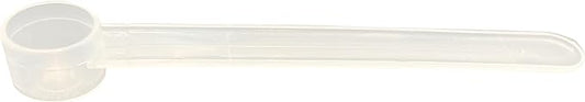 1.5 mL (1.5 CC) Long Handle Plastic Measuring Spoon for Coffee, Protein Powder, Pet Food, Spices, Grains, Dry Goods – Food-Grade BPA-Free (Pack of 5) by Supplement+and+Supply