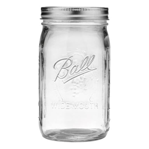 Ball Wide Mouth Glass Mason Jars with Lids and Bands, Used for Canning, Pickling, Juice, Jam, Jelly, Quart Size 32 Ounce (Pack of 8) - Image 2