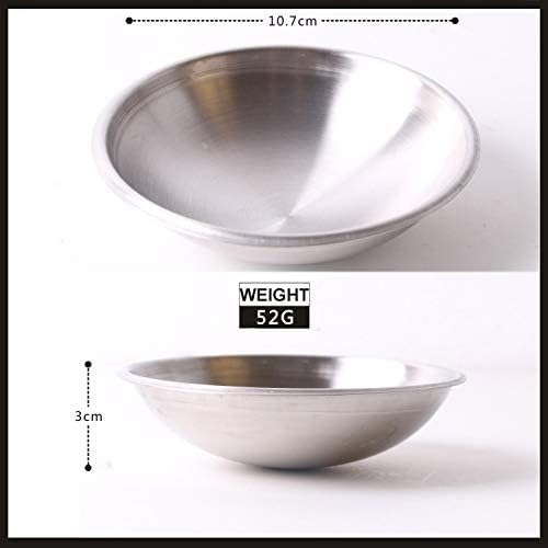 304 Stainless Steel Single Ladle Holder Vertical Spoon Rest Cooking Utensils Stand with 4.3 inch bowl