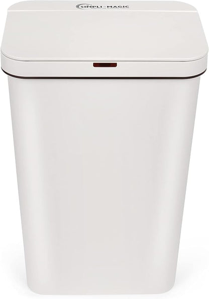 Simpli-Magic 13 Gallon (50L) Motion Sensor Touchless Trash Can – Automatic Hands-Free Garbage Can for Kitchen, Home, Office - Image 3