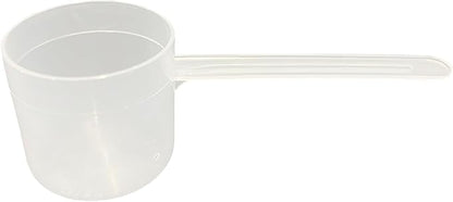 67 mL (67 CC | 2.27 Oz.) Long Handle Plastic Measuring Scoop for Coffee, Protein Powder, Pet Food, Spices, Grains, Dry Goods – Food-Grade BPA-Free (Pack of 25) by Supplement+and+Supply
